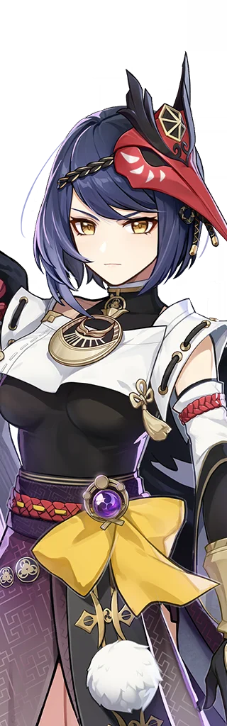 Kujou Sara wish portrait