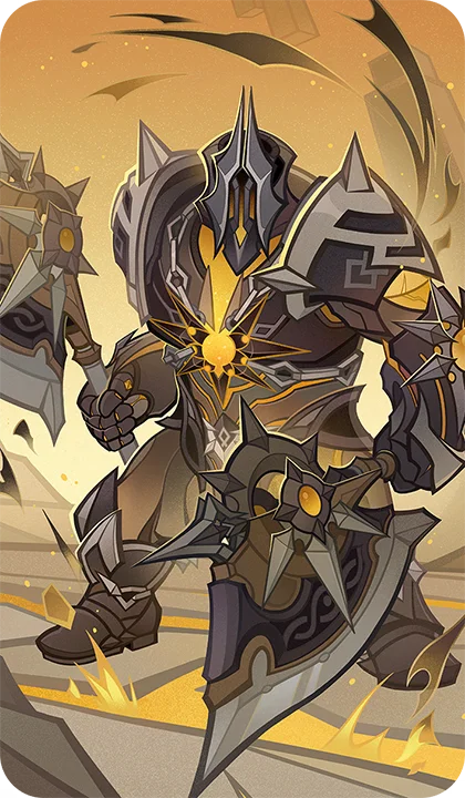Black Serpent Knight: Rockbreaker Ax