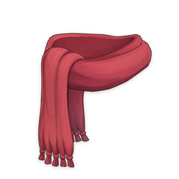 Scarf: Warm Red